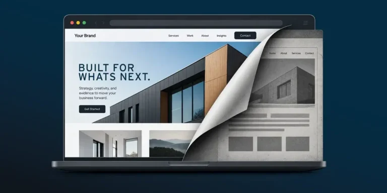 Aging website building for what's next.