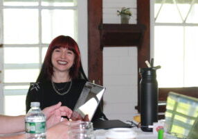 Team member Colleen at our company retreat.
