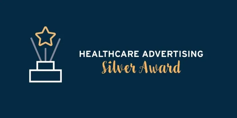 Healthcare advertising silver award.