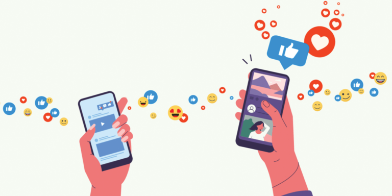 Social post engagement.